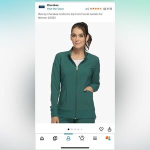 Cherokee Iflex scrub jacket